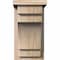 Ekena Millwork Mediterranean Smooth Corbel w/Backplate, Douglas Fir, 7 1/2"W x 10"D x 14"H COR08X10X14MED01SDF - alternate 3